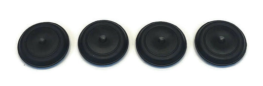 Solid Spare (4) Rubber Body Floor Pan DRAIN PLUGS for 1987-1995 Jeep Wrangler YJ - All Trims