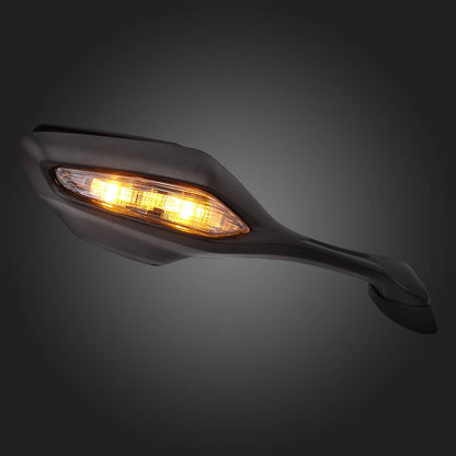 Solidspare For Honda CBR1000RR 2017-2025 New Motorcycle Rearview Mirrors w/LED Turn Signals
