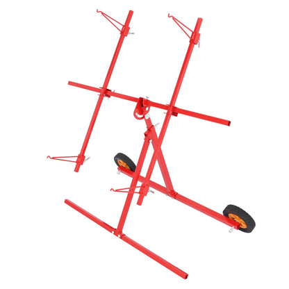 Solid Spare 45" Universal Versatile Auto Body Paint Stand for Hoods Doors Fenders and Bumper