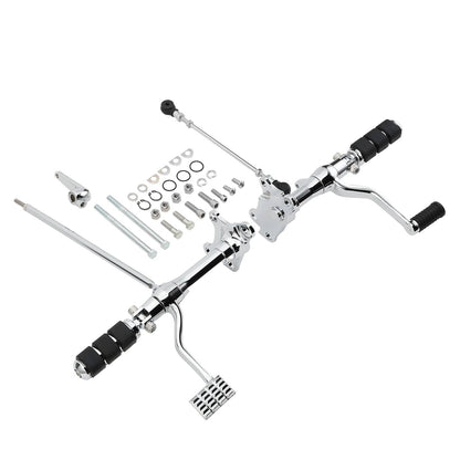 Solidspare Forward Controls Pegs Levers Linkage Kit For Harley Sportster 883 1200 91-03