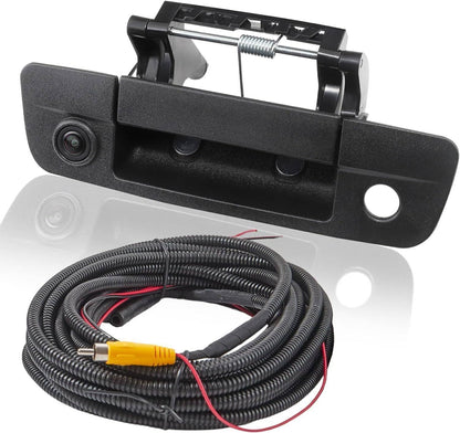 Solidspare Backup Camera & Rear Latch Tailgate Handle For 2009-17 Dodge Ram 1500 2500 3500