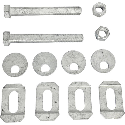 Solid Spare 86252 Cam Front Camber Caster Kit for Ford Expedition 2007-2017, F-150 2004-2024