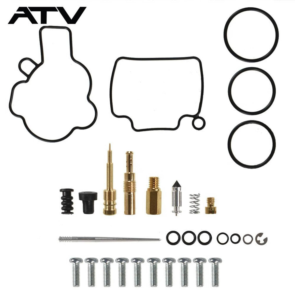 Solidspare Carburetor Rebuild Kit Repair For Honda TRX450R 2004-2005 TRX 450R US