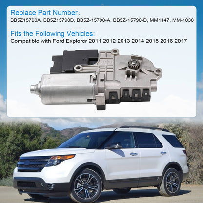 Solidspare New Left or Right Sunroof Moon Roof Motor for Ford Explorer 2011-2017 BB5Z15790A