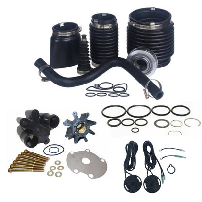 Solid Spare MerCruiser Bravo Transom Bellows Reseal Kit 30-803100T1 8M0095485 807151A14