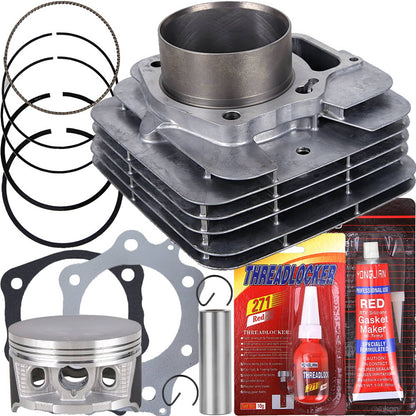 Solidspare CYLINDER PISTON GASKET TOP END Kit For Honda Foreman 450 TRX TRX450 FE 1998-2004