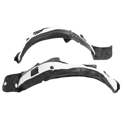 Solid Spare Fender Liners w/ Insulation Foam Front Left & Right For 2016-2017 Honda Accord
