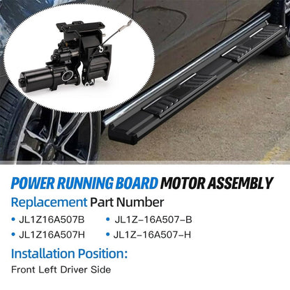Solidspare Left & Right Side Power Running Board Motor For 18-24 Ford Expedition w/ Bracket