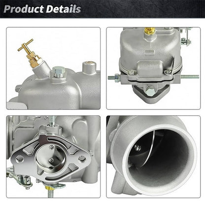 Solidspare Carburetor for Massey Ferguson 65, 135, 150, 165, 194603M92, 184301M92