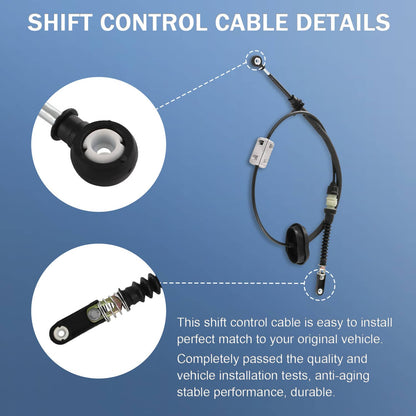 Solidspare Auto Trans Shift Cable Fits Dodge Avenger 2008-2014 Chrysler 200 2011-2014