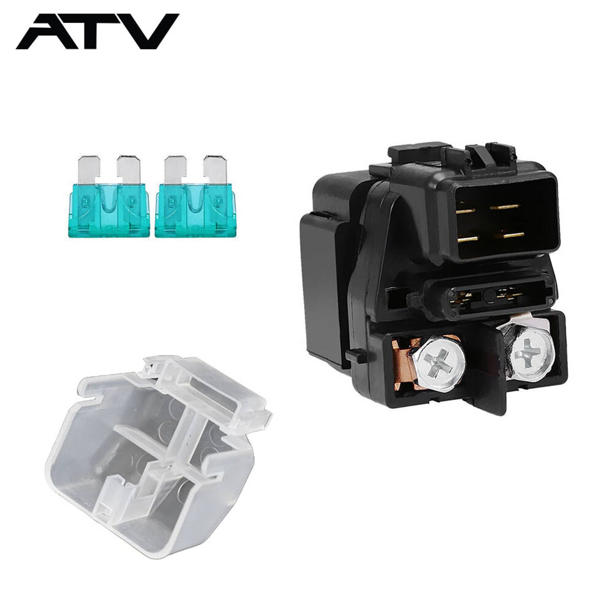 Solidspare ATV Starter Solenoid Relay for Arctic Cat 375 400 4×4 Act Vp Auto Man 1998-2005