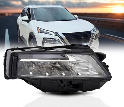 Solidspare Right Passenger Side LED Headlight 26010-6RR0A For 2021 2022 2023 Nissan Rogue