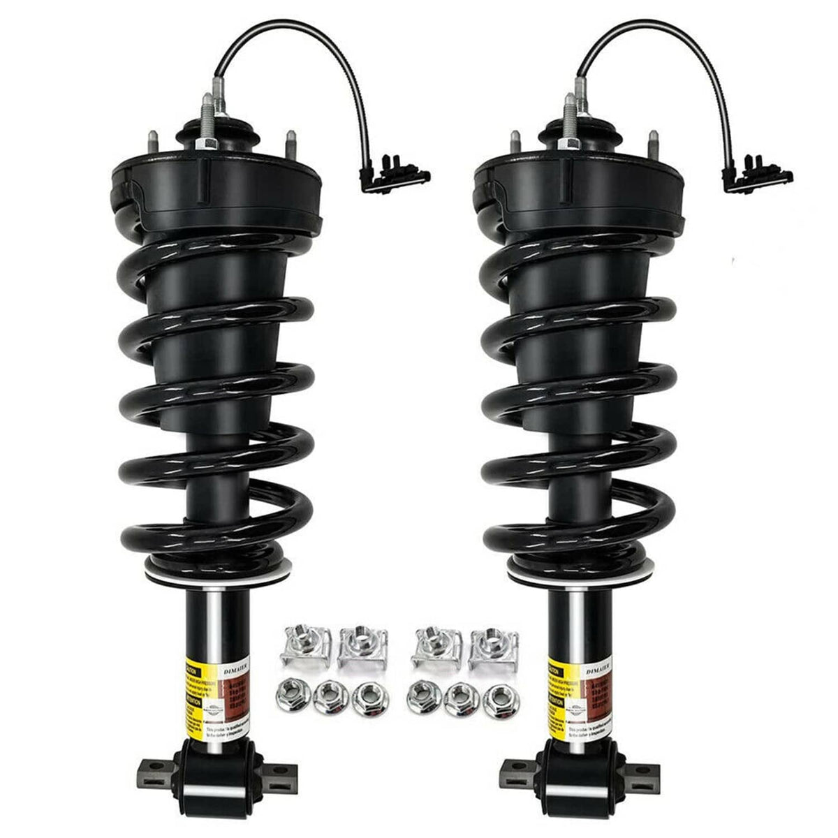 Solidspare 4x Front Rear Shock Strut Magnetic For GMC Yukon Denali Escalade Tahoe Suburban