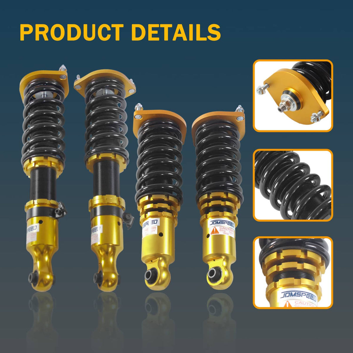 Solidspare Coilovers Coil Spring Strut For Mazda Miata MX-5 NA NB 1990-2005 Shock Absorber