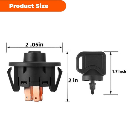 Solidspare Ignition Switch Fits Toro Titan & TimeCutter Series MX ZS SW SS W/ Umbrella Keys