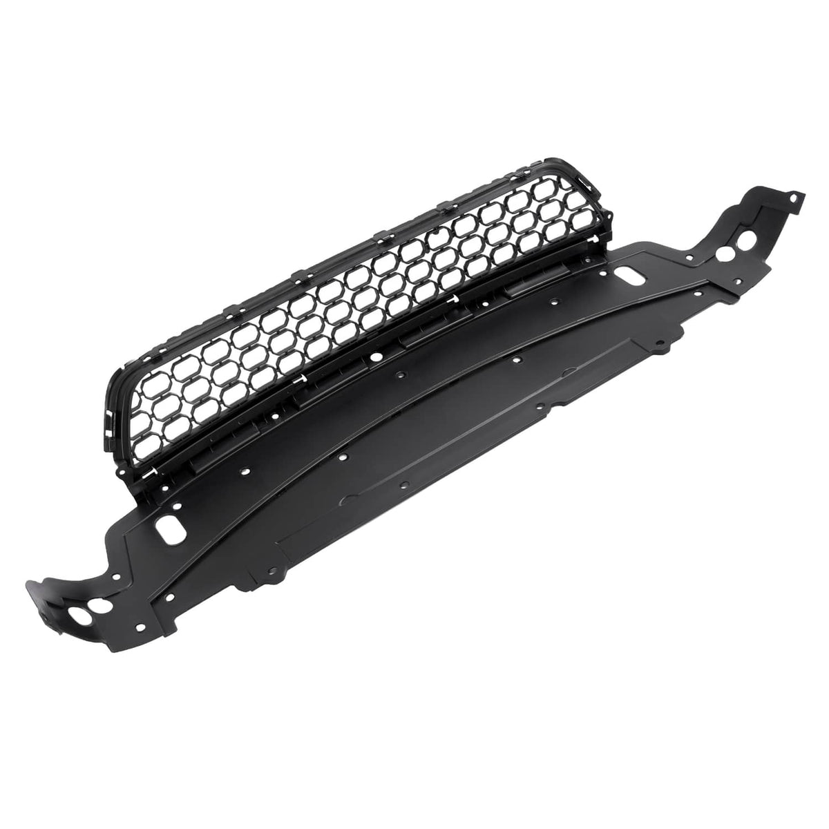 Solid Spare New Bumper Lower Grille Assembly Front Black Fits Honda Accord 2013 2014 2015