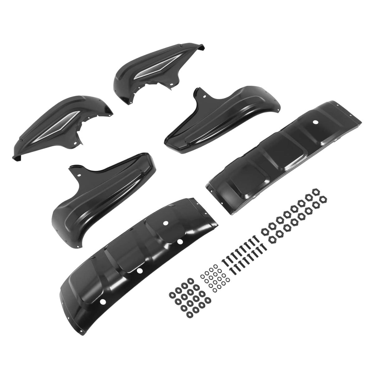Solid Spare Pair Rear Wheel House Inner Fender Fits Chevy Silverado Pickup Truck 2007-2014