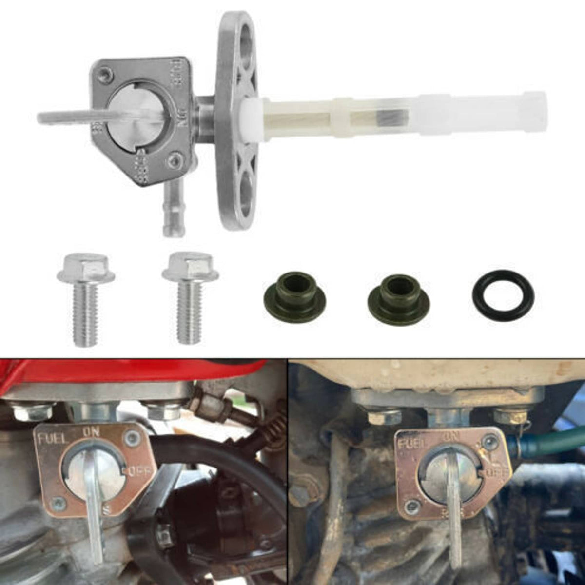 Solidspare Fuel Petcock Valve Gas Tank Shut Off Switch For Honda XR50R XR70R XR80R XR100R