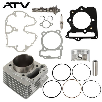 Solidspare For Honda TRX400EX 1999-2008 Cylinder Piston Camshaft Gasket Top End Rebuild Kit