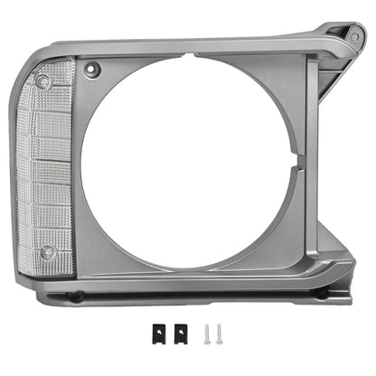 Solid Spare Right Side Headlight Door Bezel Cover For Toyota Pickup RWD 1979-81 # 8161089105