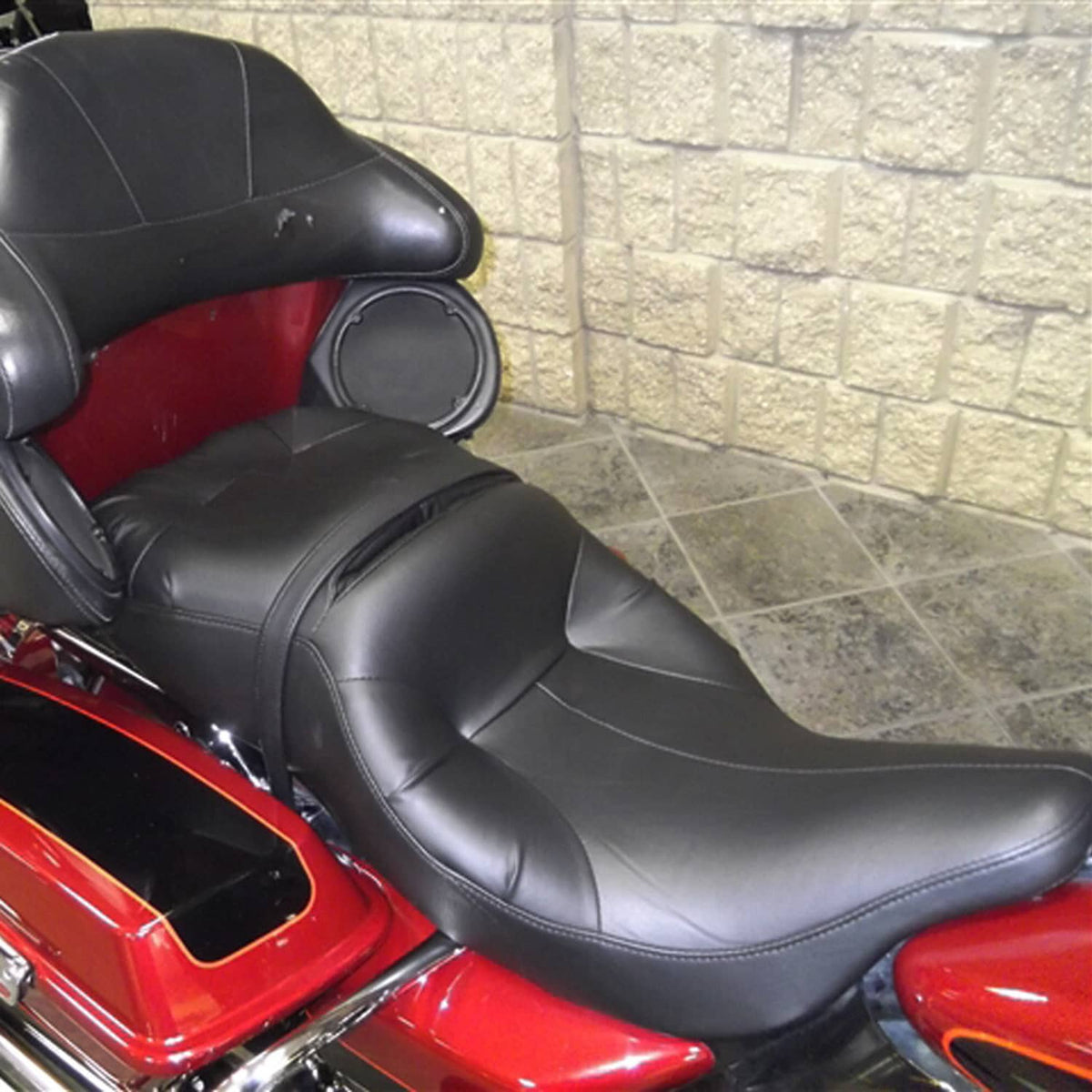 Solidspare Rider Passenger Seat 2up For Harley Touring Electra Glide FLHT 1997-2007
