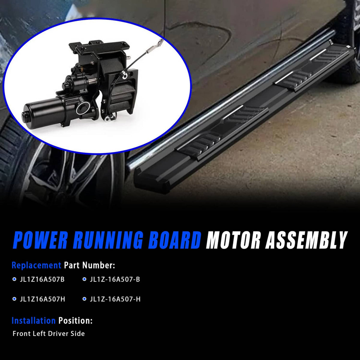 Solidspare Left & Right Side Power Running Board Motor For 2018-2024 Ford Expedition New