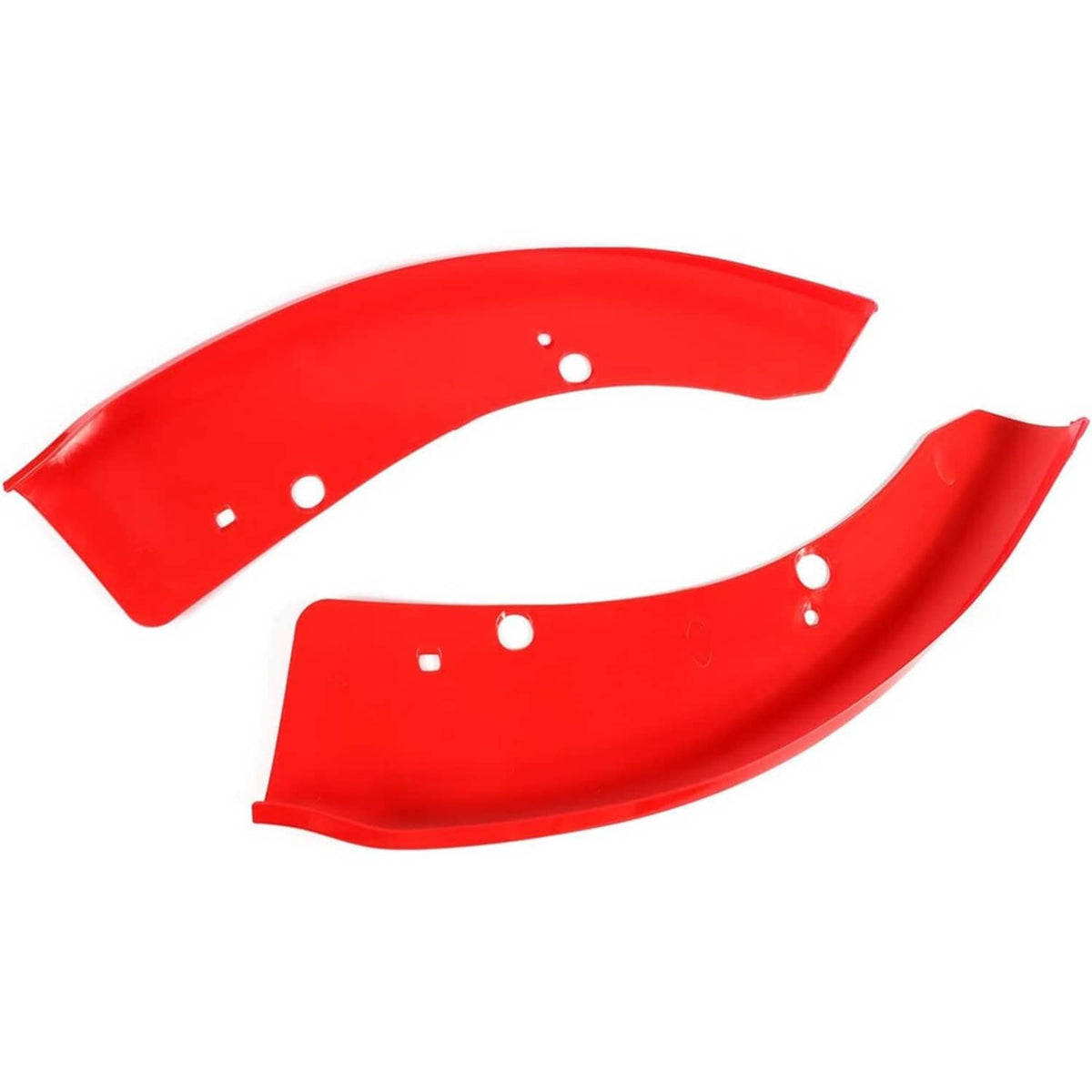 Solidspare Front Bumper Lip Splitter Trim Cover For 2015-2021 Dodge Charger SRT Scat Red