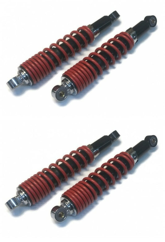 Solid Spare (4) 12" Red Front Shocks Absorber 3/8" 10mm ID for Manco 4561, 606C-14 Intruder