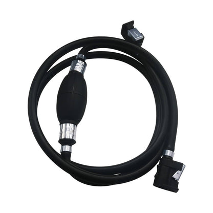 Solid Spare 5/16 " Yamaha Outboard Boat Motor Fuel Line Hose With Primer Bulb and Connector