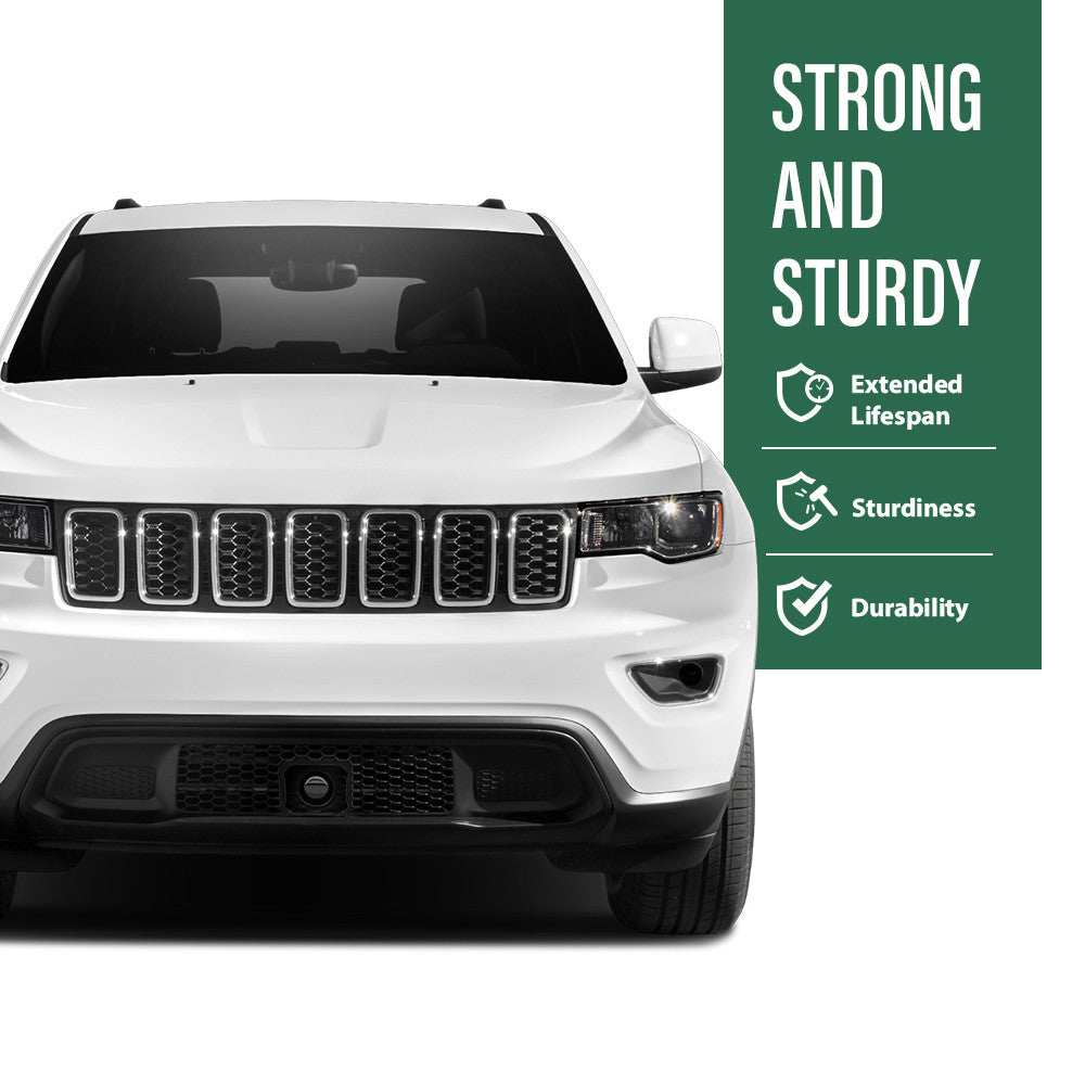 Solid Spare Front Lower Bumper Grille Grill Fit For 2016-2022 Jeep Grand Cherokee 68310774AB