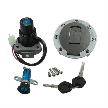 Solidspare Ignition Switch Fuel Gas Cap Cover Seat Lock Key for YAMAHA TZR125 TZM150 TZR150