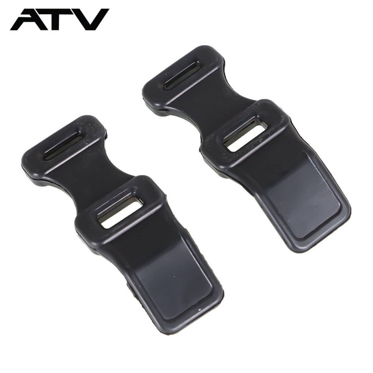 Solidspare 2pcs Rear Rack Door Rubber Straps For Honda 1988-1994 TRX300 Fourtrax 2x4 4x4
