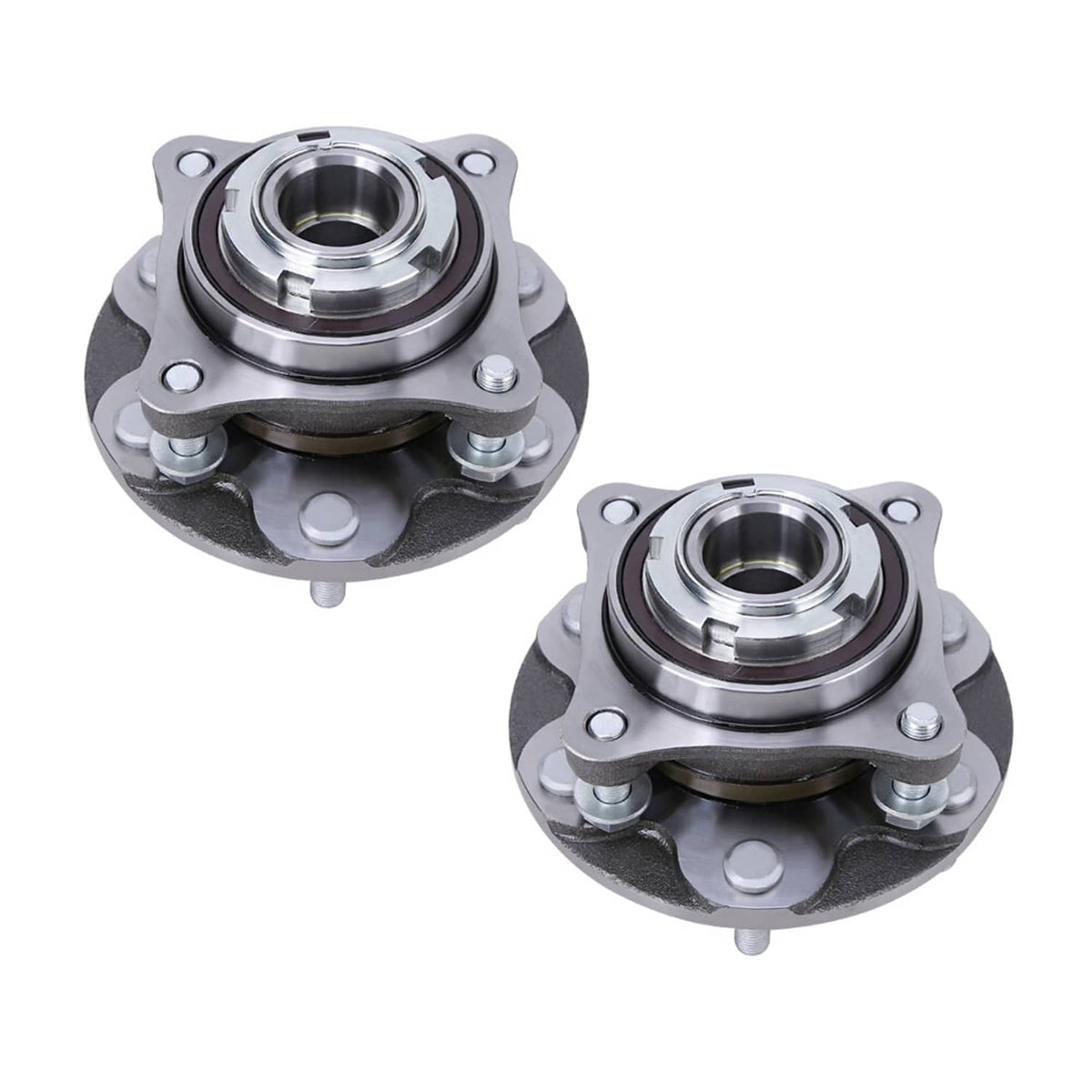 Solidspare Pair Front Wheel Bearing Hub fit for 2005-15 Toyota 4Runner Tacoma 2WD PreRunner