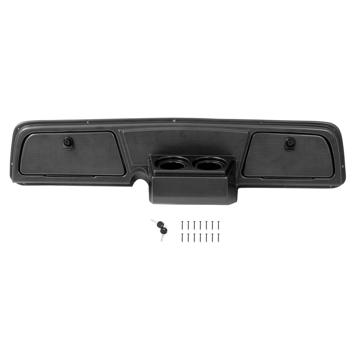 Solidspare For Yamaha G2 & G9 Models Golf Cart Dashboard Dash Cover Carbon Fiber Color