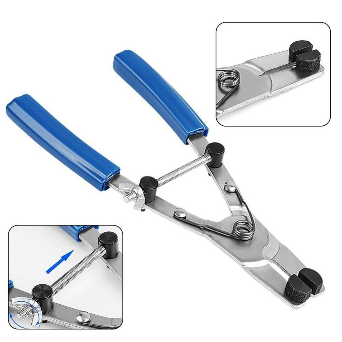 Solidspare Motorcycle Brake Calipers Motorbike Piston Removal Pliers Pullers Repair Tool
