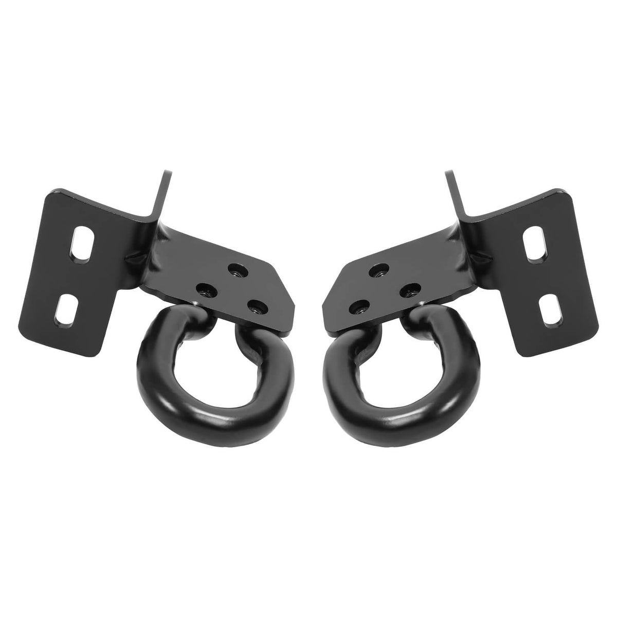 Solid Spare New Front Tow Recovery Hooks Left & Right w/ Bolts For F250 F350 F450 2008-2010