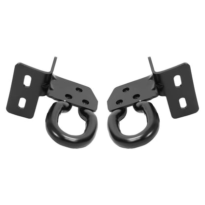 Solid Spare New Front Tow Recovery Hooks Left & Right w/ Bolts For F250 F350 F450 2008-2010