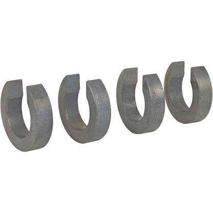 Solid Spare 4PK Fit Wright C-Type Notched Caster Spacer 13990022 Stander Mower