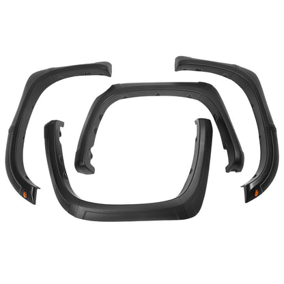 Solid Spare Plastic Set Of Fender Flares Black Kit Front Rear Fits Toyota Tundra 2014-2021