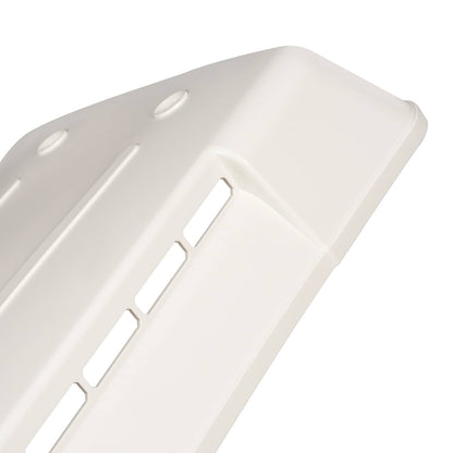 Solidspare White Vent Cover #65528 w/ mounting hardware For Dometic Refrigerator Vents