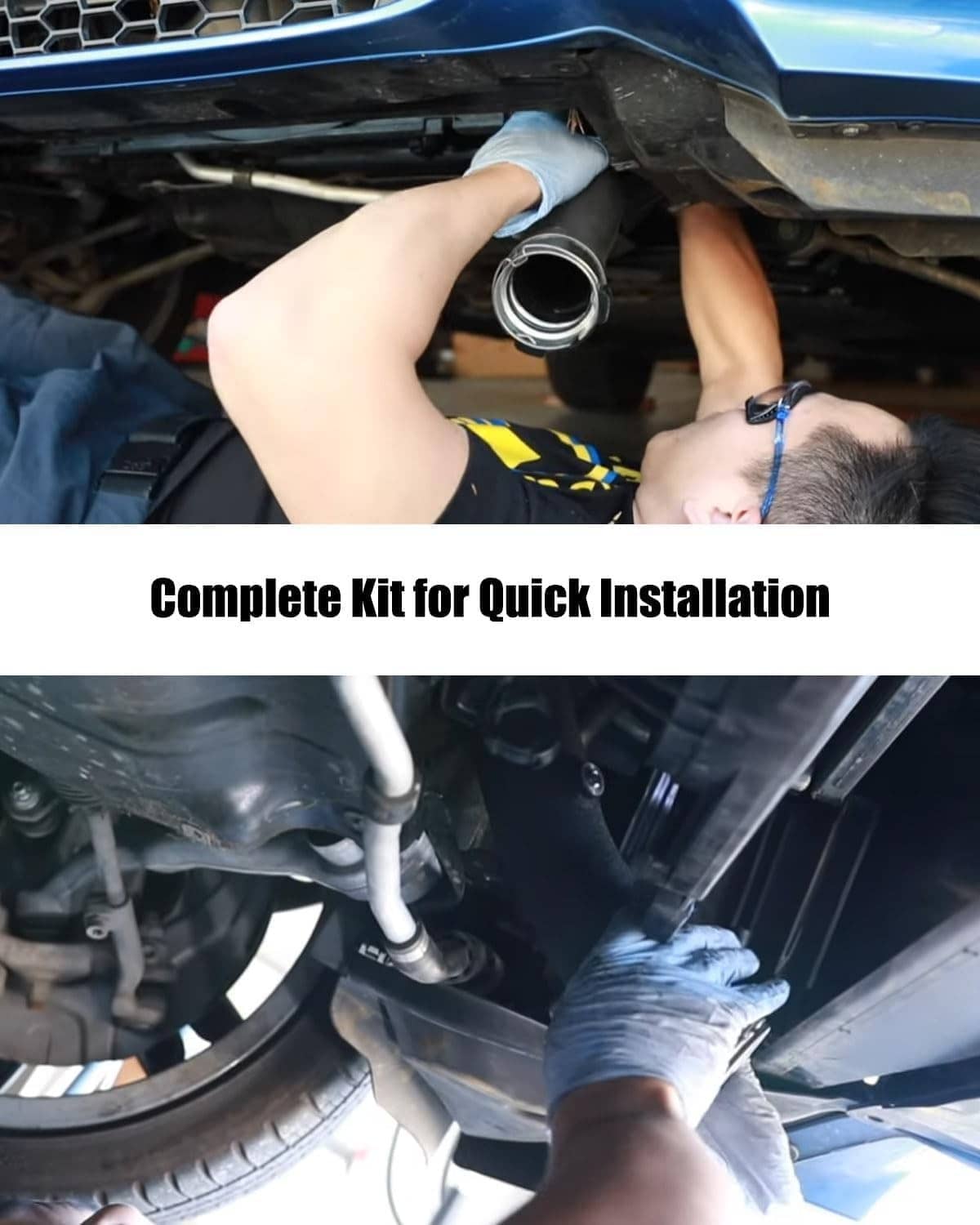 Solidspare New For BMW 3.0L N55 535i 640i 740i F10 F12 F13 Charge Pipe + Boost Pipe Kit