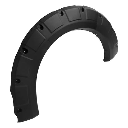 Solid Spare Pocket Rivet Fender Flares Kit Textured For 2018-2020 Ford F150 F-150 Plastic