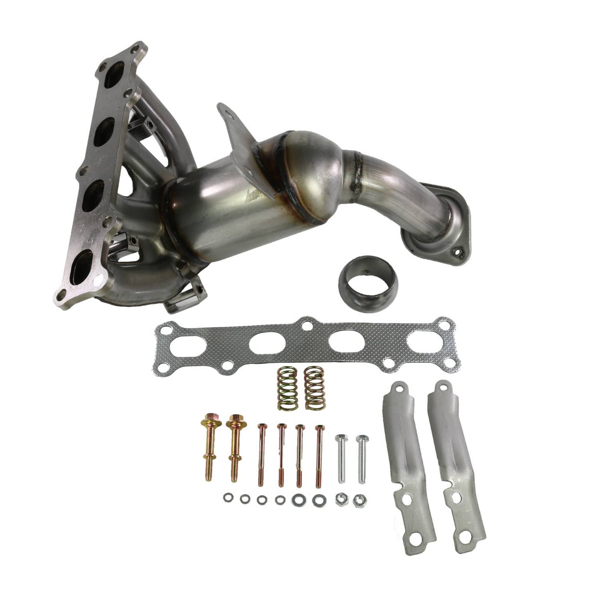 Solidspare Catalytic Converter Exhaust Manifold For Jeep Compass Patriot 2.4 4WD 2007-2017