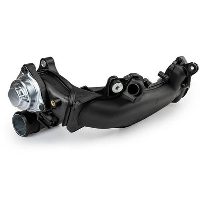 Solidspare Black For 2016-2019 Honda Civic 1.5L I4 Turbo Turbocharger Charge Air Pipe Joint