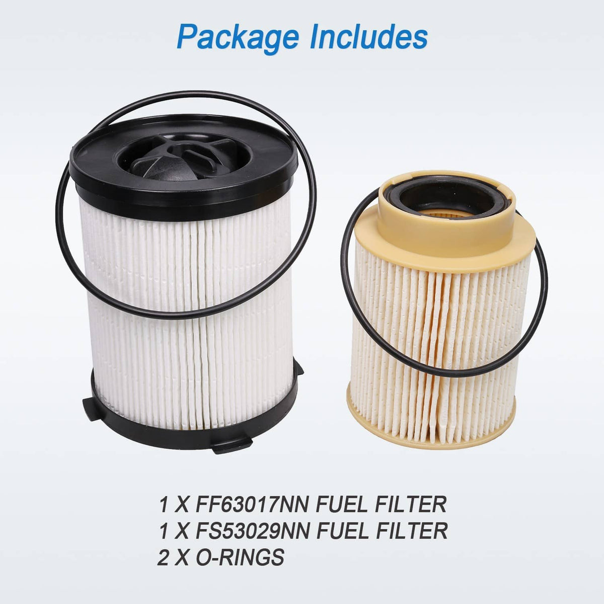 Solidspare New Fuel Filter Kit 16403-EZ41A 16403-EZ40A For Nissan Titan XD 5.0 V8 2016-2019