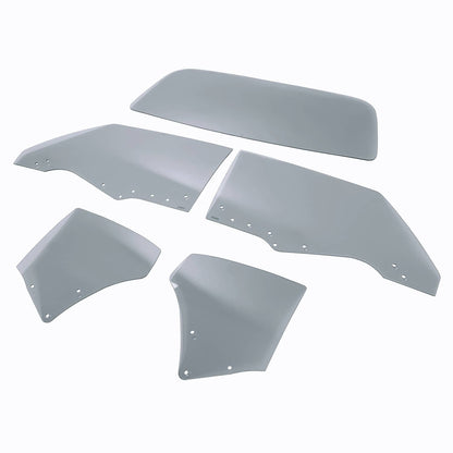 Solid Spare 2 Door Hardtop Glass Door Quarter Back Dark For 1970 1971 1972 Chevelle Malibu