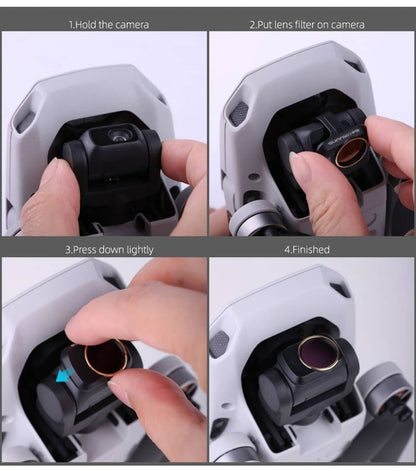 Solid Spare Gimbal Camera MCUV Lens Filter for DJI Mini/Mini 2/Mini SE/Mini 2 SE/Mini 4K