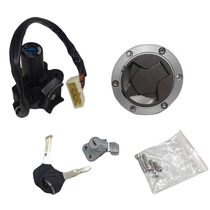 Solidspare US Ignition Switch Gas Cap For Kawasaki Ninja 250R EX250J 2008-2012