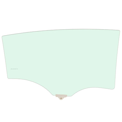 Solid Spare Rear Left Door Window Glass Driver Side For 2014-2018 Kia Forte 4 Door Sedan