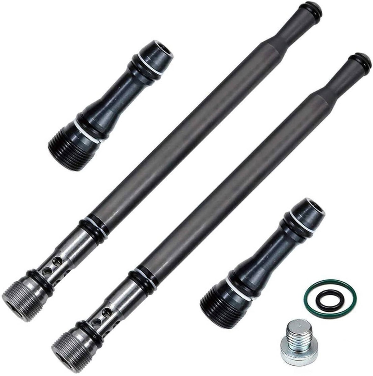 Solidspare Oil Fuel Updated Stand Pipe Dummy Plug Kit for Ford F250 6.0L Diesel 6E7Z9A332A
